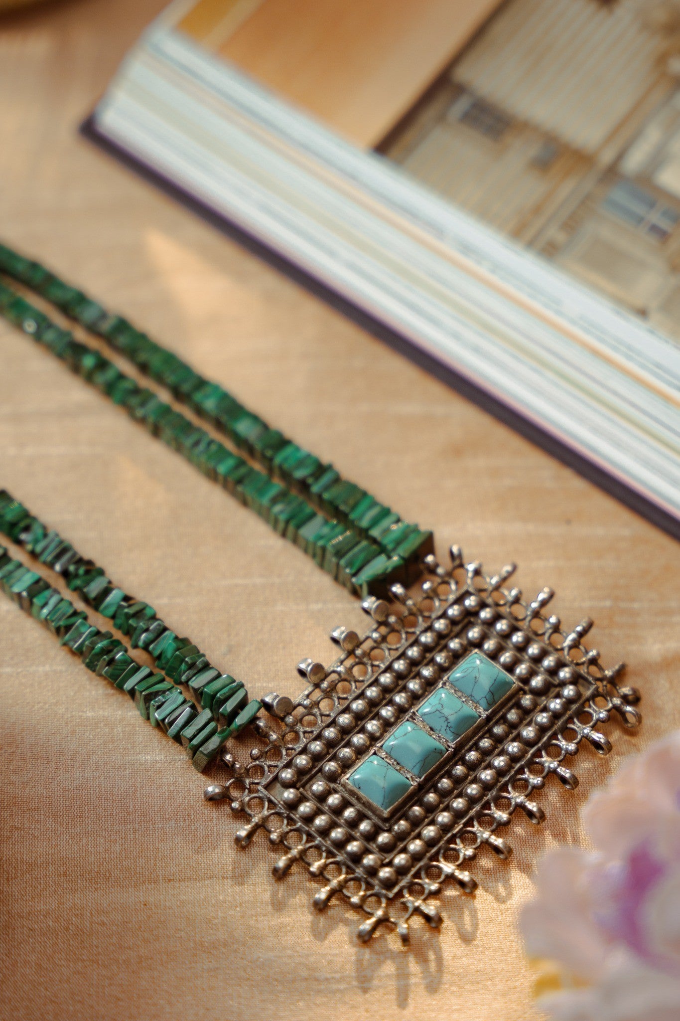 The Mayura Verdant Necklace